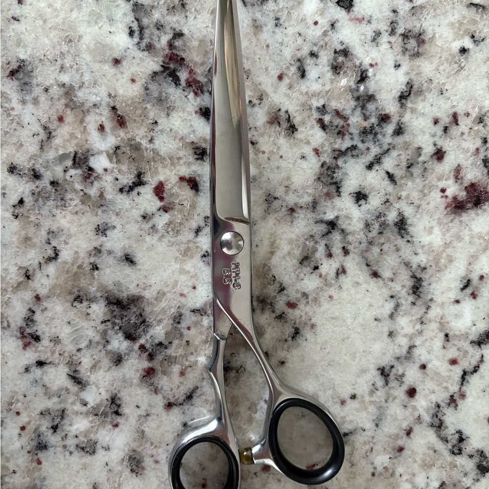 Silver Professional Grooming Scissors Stainless S… - image 3